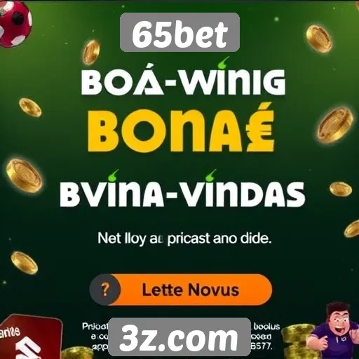 Novo bônus de boas-vindas do 65bet